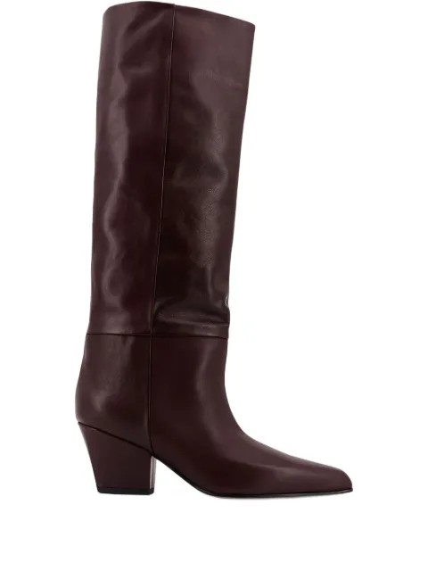 Paris Texas 60mm Jane leather knee-high boots Brown PX1119XLTH3