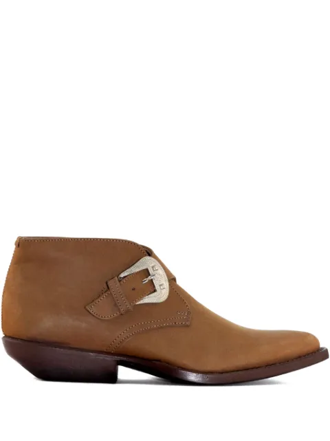 Sonora 30mm buckle-fastening suede boots Brown 434076480962