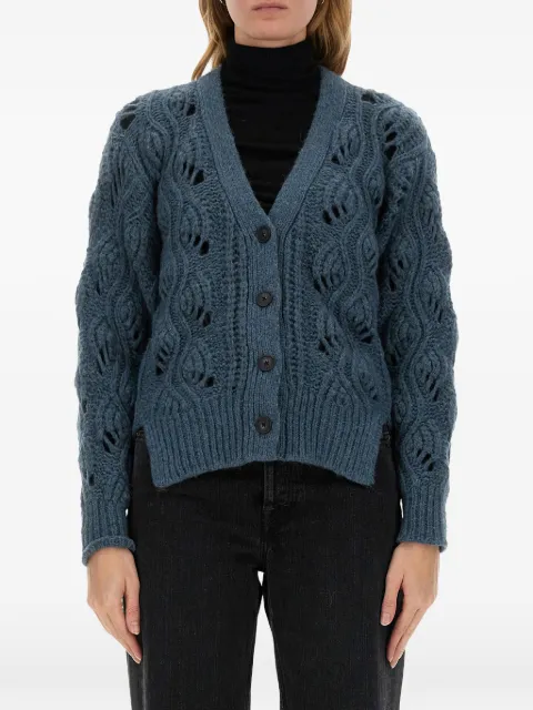 MILA SCHON V-neck cardigan Blue Y1004K0102382