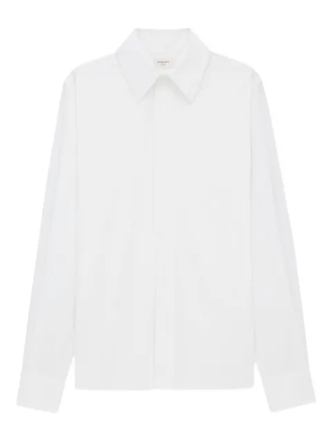 Saint Laurent poplin cotton shirt White 826821Y217W9000