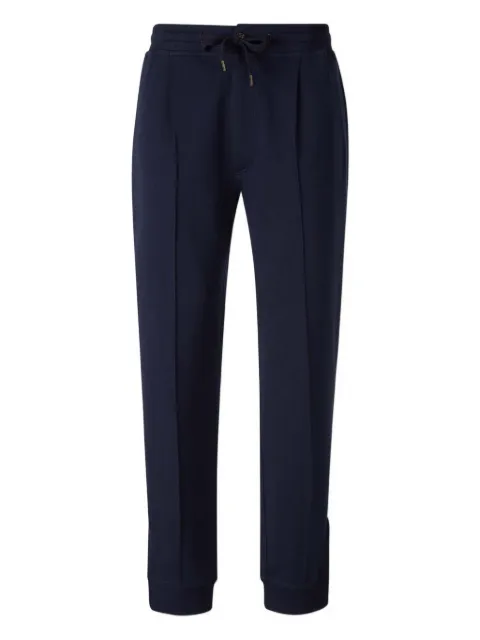 Brunello Cucinelli zip-detail cotton trousers Blue MM8313268GC1265