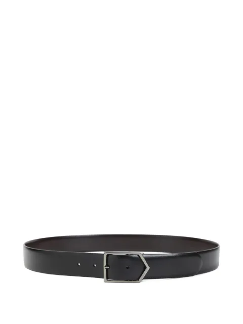 Canali leather reversible belt Black 50CKA00506