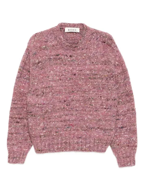 Róhe wool-blended jumper Pink 41623330