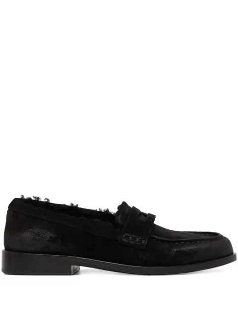 Marsèll leather loafers Black MW8652P024