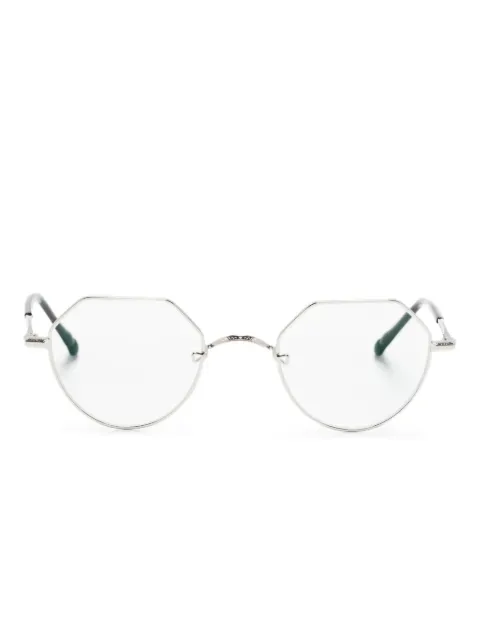 Matsuda geometric-frame glasses Silver M3144