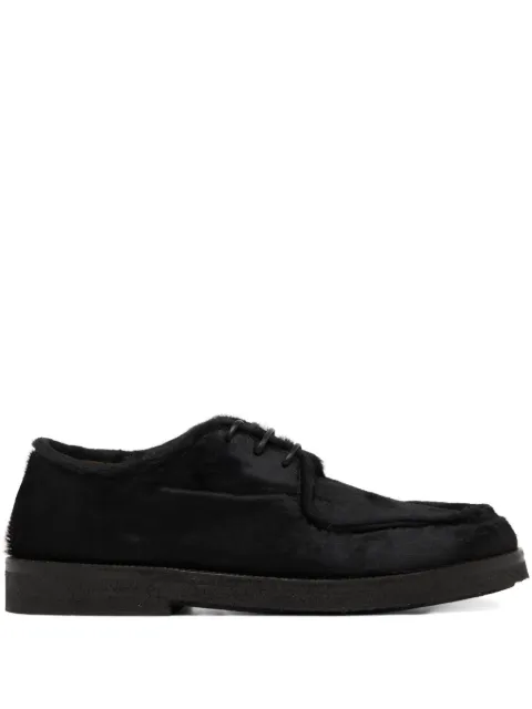 Marsèll Moccar calf hair Derby shoes Black MM4856P028