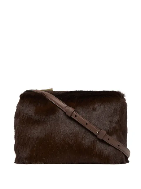 Marsèll faux-fur shoulder bag Brown MB0491CP029