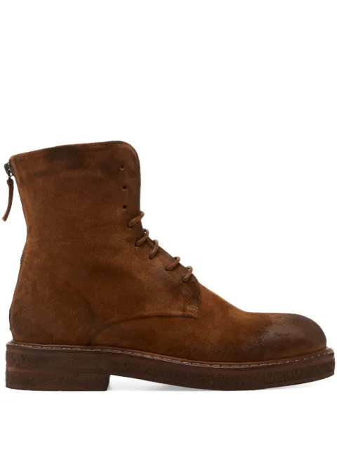 Marsèll Parrucca suede ankle boots Brown MW3961P024
