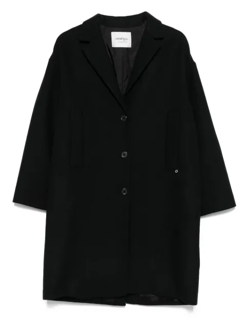 Ottod'Ame Simona coat Black DJ00142