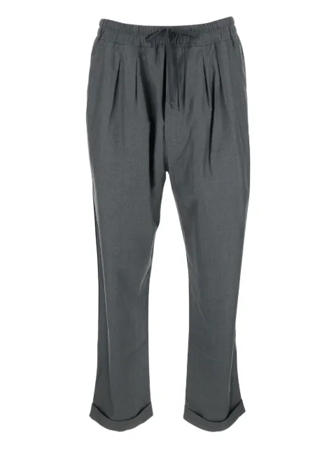 TOM FORD pleated drawstring trousers Grey SJC007FMS064