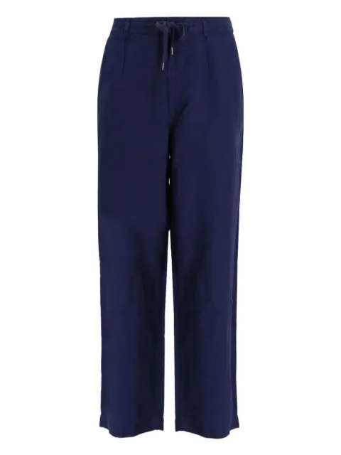 Polo Ralph Lauren drawstring linen trousers Blue 710971941001