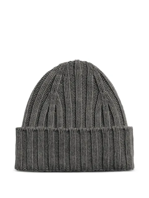 Chinti & Parker ribbed beanie Grey AAW2507GREY