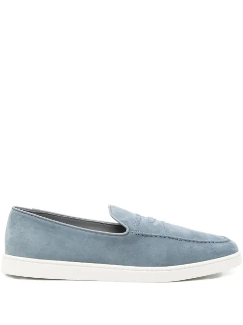 Church's suede penny loafers Blue EDC1369CA