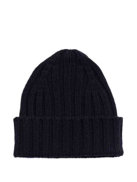 Chinti & Parker ribbed beanie Blue AAW2507NAVY