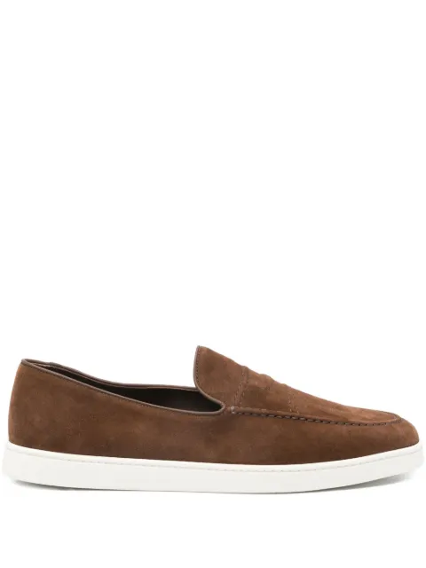 Church's suede-leather loafers Brown EDC1369CA