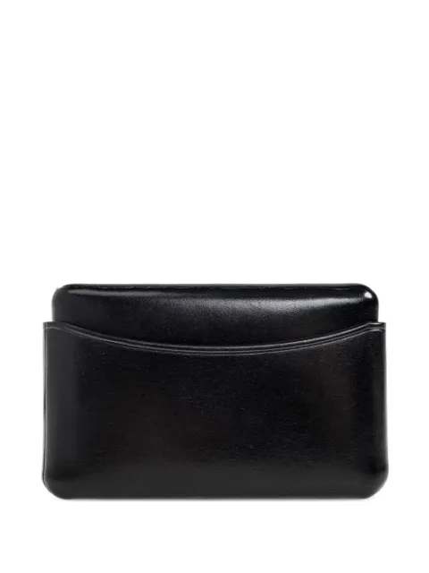 LEMAIRE card leather holder Black SL0072LL0165