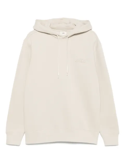 Autry embroidered-logo hoodie Neutrals HOPMM1HP