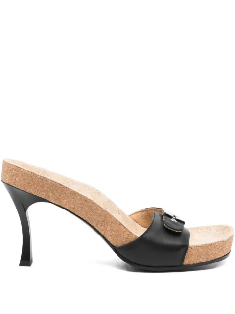 Balenciaga x Scholl heeled sandals Black 827465WB2U1