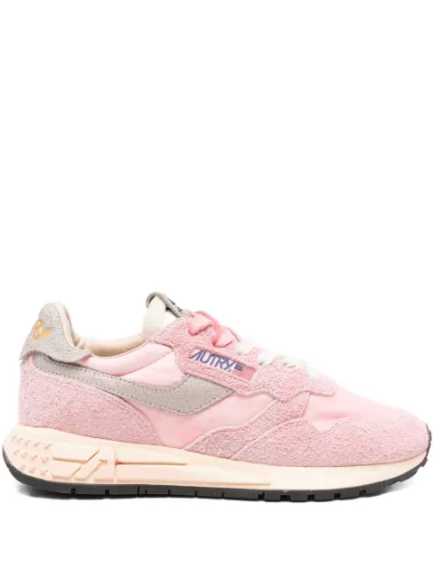Autry Reelwind suede panelled sneakers Pink WVLWTN04