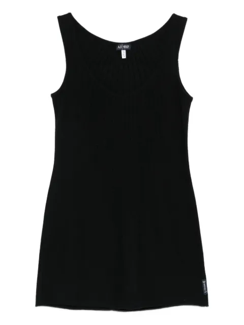 Giorgio Armani Pre-Owned 2000s pleated tank top Black AR250QB