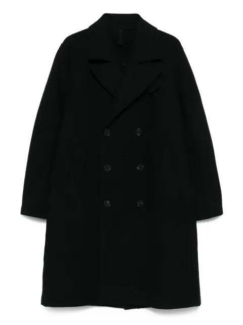 Harris Wharf London double-breasted wool coat Black CC9127MLC