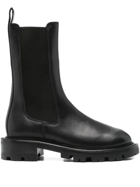 Paris Texas 40mm elastic-panelled round -toe boots Black PX1716XLTVT