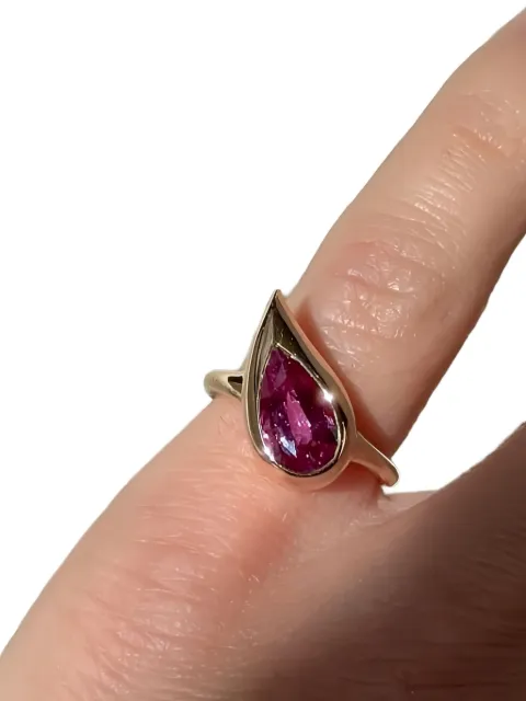 Jewels Aficionado 18K rose gold Mika sapphire ring Gold JAR37PRGRL