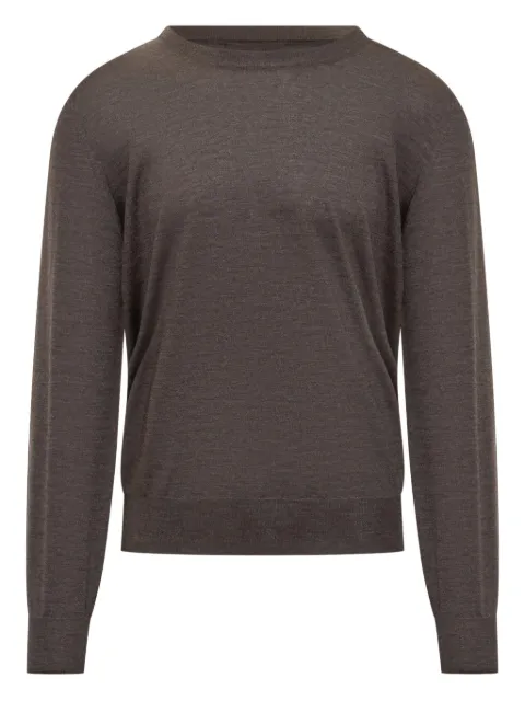 Brunello Cucinelli round-neck sweater Brown M2400100CU766