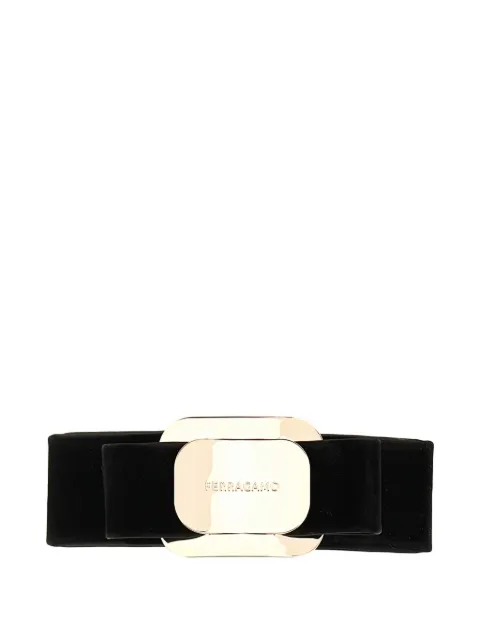 Ferragamo Vara Bow hairclip Black 340453786465
