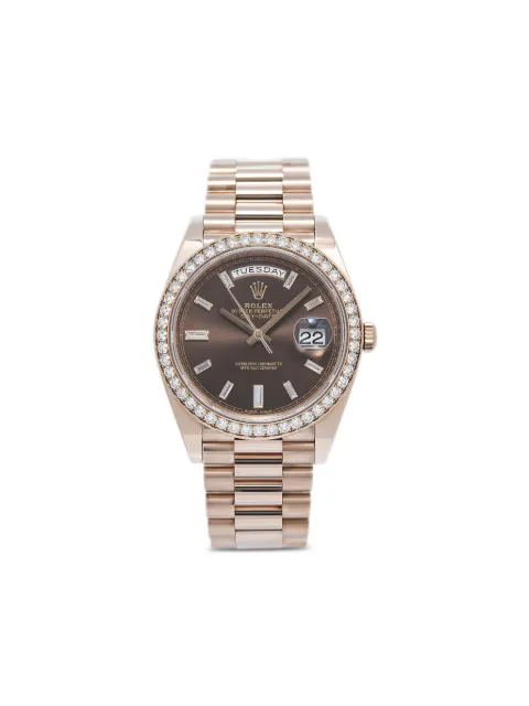Rolex DayDate 40mm Brown 228345RBR