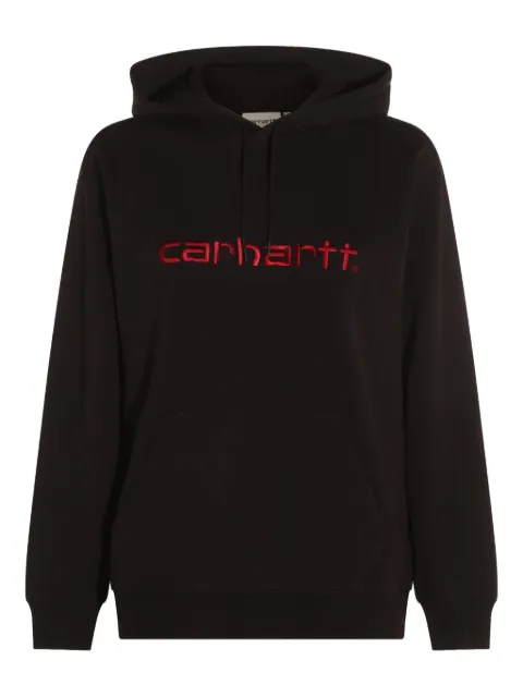 Carhartt WIP embroidered-logo hoodie Black I03364831YXX