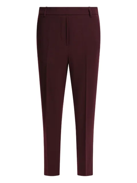 Semper elasticated-waist tapered trousers Red 32764341193VINO