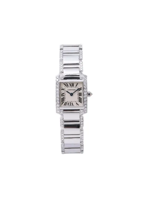 Cartier Tank Française 20mm White 2403WE10025F