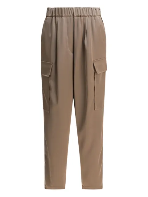 Semper elastic-waist trousers Neutrals 43534331360TAUPE