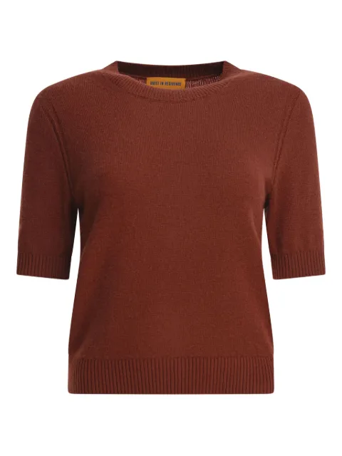 Guest In Residence cashmere T-shirt Brown W28710JLCIN