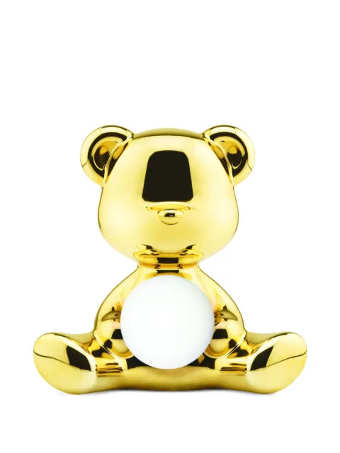 Qeeboo teddy girl portable lamp Gold 25003GO