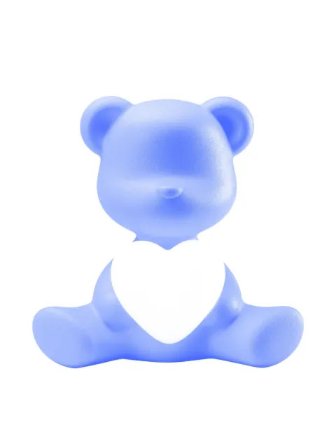 Qeeboo xs Teddy Heart lamp Blue 25005LB