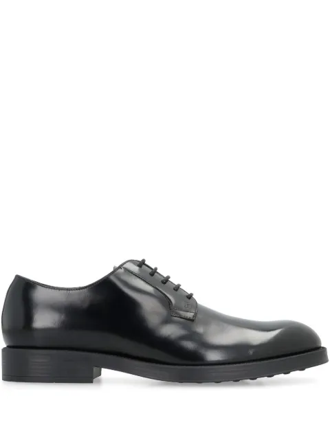 Tod's leather lace-up derby shoes Black XXM75L0JK80LYG