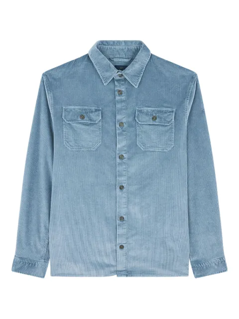 Paul & Shark cotton blend shirt Blue 14313179663