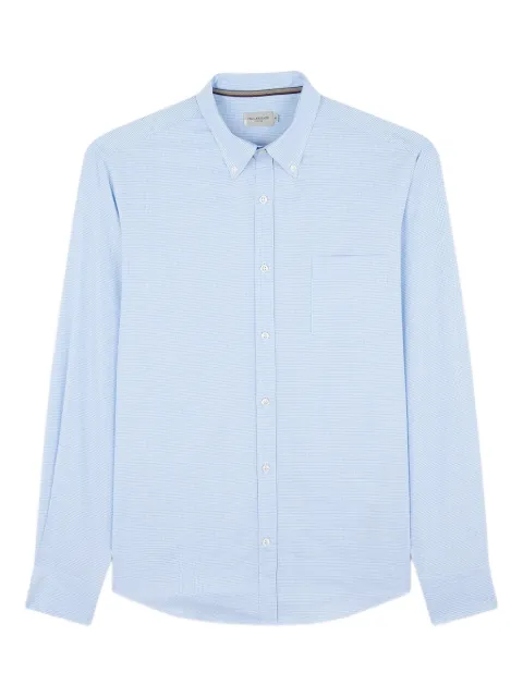 Paul & Shark houndstooth cotton shirt Blue 15313103G33