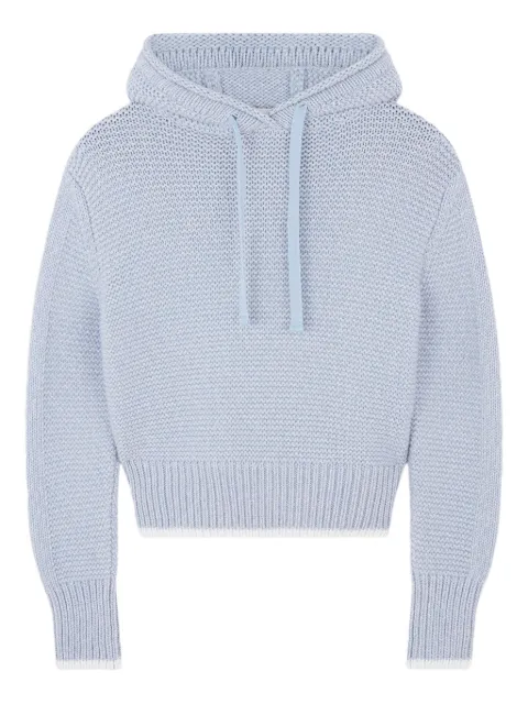 Paul & Shark knitted hoodie Blue 15351010228