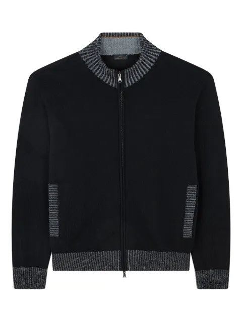 Paul & Shark zipped cardigan Black 15311205011