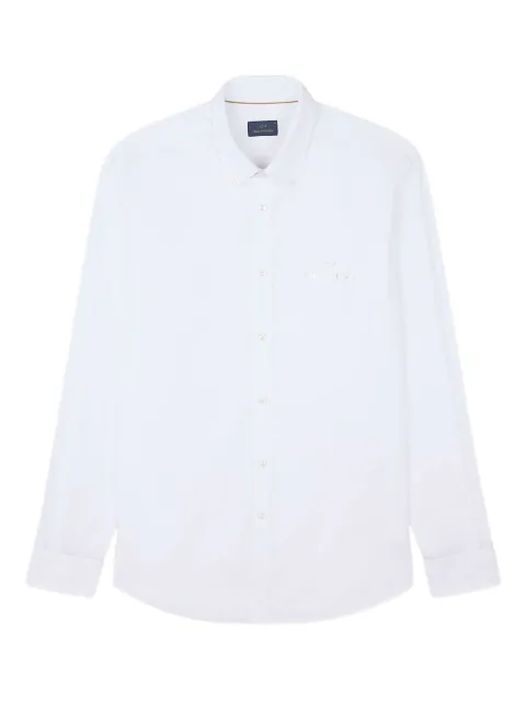 Paul & Shark embroidered-logo shirt White 14313173010