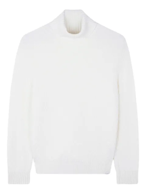 Paul & Shark turtleneck virgin-wool sweater White 15311017010