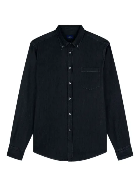 Paul & Shark denim button-down shirt Black 14313174011
