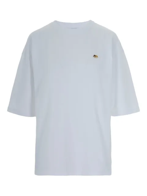 Fiorucci embroidered-detail cotton T-shirt White W02FPTSH475CJ01WH01