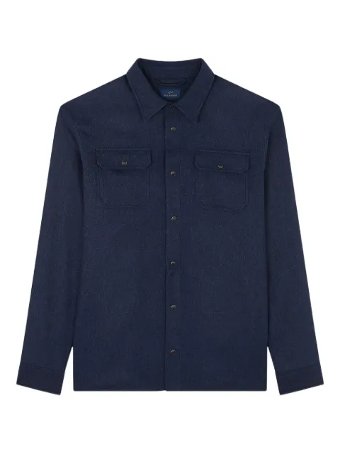Paul & Shark flap-pocket shirt Blue 15313341013