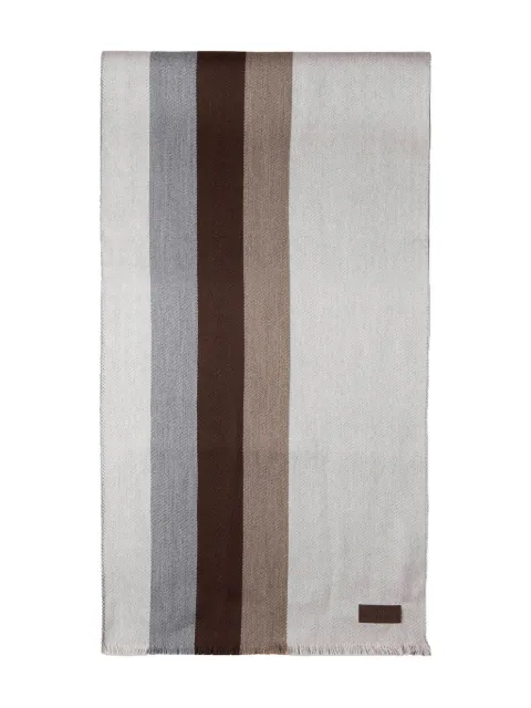 Paul & Shark striped scarf Neutrals 15317002205