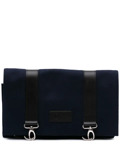 Christian Dior Pre-Owned 20th Century Felt Travel Organizer clutch bag Blue 7MAGOXBY1GJ55GLS