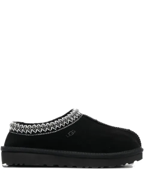 UGG Tasman II embroidered flat mules Black 1174470